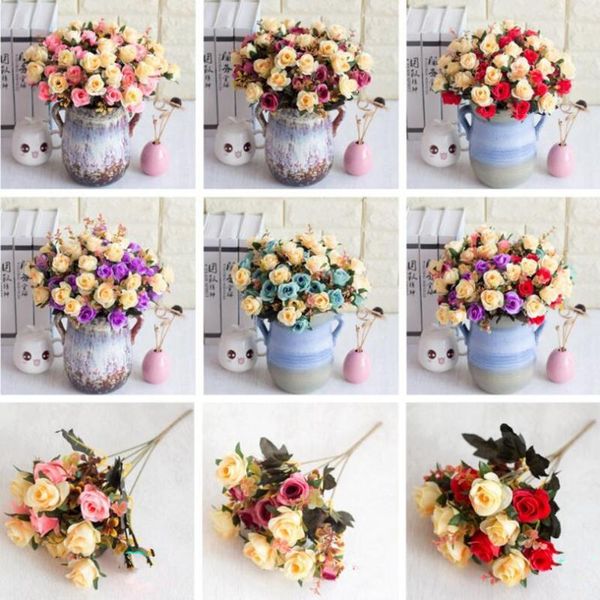 10pcs artificial rose flower little bunch 12 heads for wedding centerpieces home showcase decorative flowers & wreaths
10pcs artificial rose flower little bunch 12 heads for wedding centerpieces home showcase decorative flowers & wreaths