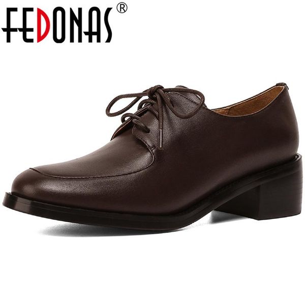 dress shoes fedonas cross tied women's genuine leather thick botton round toe woman heels 2021 working party for women, Black
dress shoes fedonas cross tied women's genuine leather thick botton round toe woman heels 2021 working party for women, Black