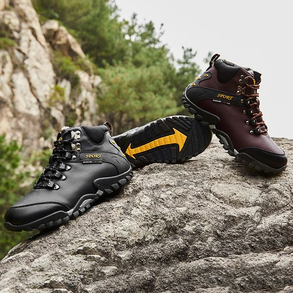 outdoor casual shoes men winter leather boots for men sneakers classic male hiking boots men trainers warm fur snow boots black
outdoor casual shoes men winter leather boots for men sneakers classic male hiking boots men trainers warm fur snow boots black