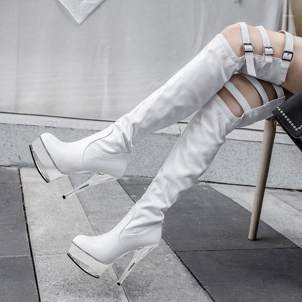 boots 6 inches women belt buckle over the knee party high stripper heels platform fetish show pole dance shoes mature1, Black
boots 6 inches women belt buckle over the knee party high stripper heels platform fetish show pole dance shoes mature1, Black