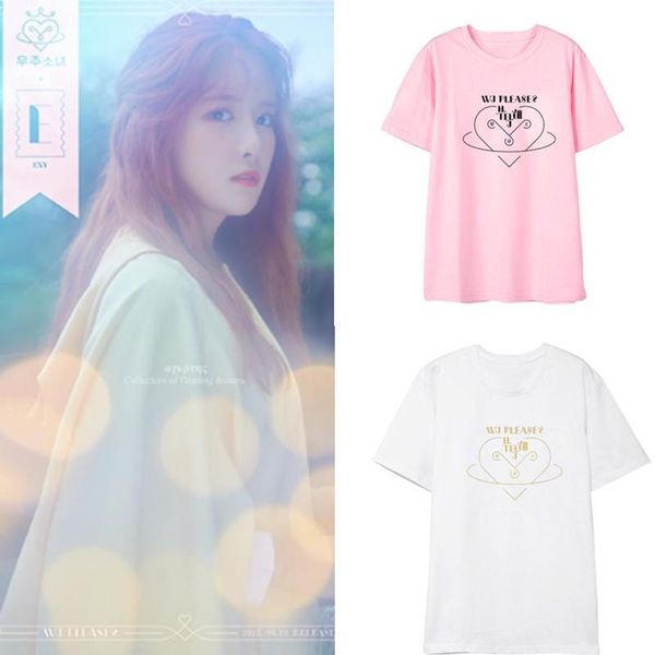 women's t-shirt korean kpop wjsn wj please shirts streetwear hip hop loose k- tshirt women short sleeve tee, White
women's t-shirt korean kpop wjsn wj please shirts streetwear hip hop loose k- tshirt women short sleeve tee, White