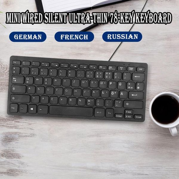 keyboards keyboards-a01 mini wired multimedia keyboard 78 keys usb interface abs material black for gaming player accessorie
keyboards keyboards-a01 mini wired multimedia keyboard 78 keys usb interface abs material black for gaming player accessorie
