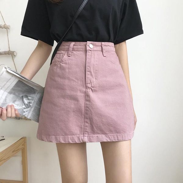 skirts pure cotton mini young women 2021 summer teen girl's high waist denim skirt preppy a-line short hip bsq095, Black
skirts pure cotton mini young women 2021 summer teen girl's high waist denim skirt preppy a-line short hip bsq095, Black