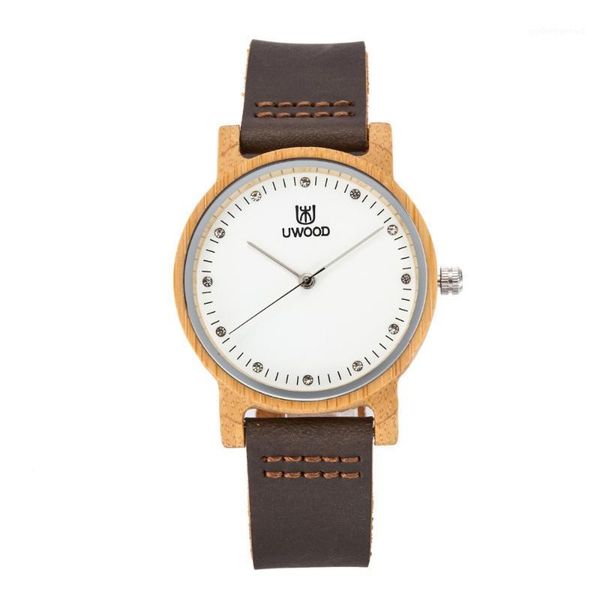 wristwatches fashion uwood brand womens bamboo wooden watches brown cowhide leather strap casual wood wristwatch for women gift with box, Slivery;brown
wristwatches fashion uwood brand womens bamboo wooden watches brown cowhide leather strap casual wood wristwatch for women gift with box, Slivery;brown