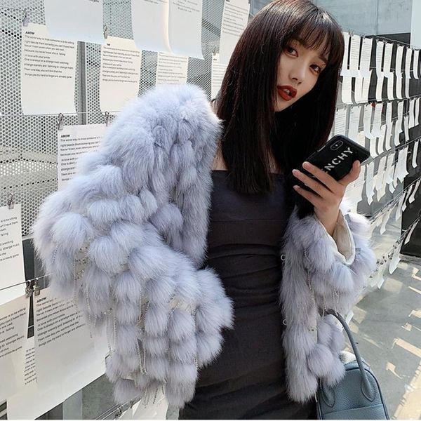 women's fur & faux women natural coat 2021 winter fashion real jackets female coats keep warm, Black
women's fur & faux women natural coat 2021 winter fashion real jackets female coats keep warm, Black
