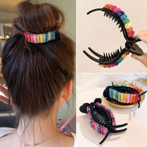 hair accessories korean rainbow sequins large claw women girls candy colored strong grip slide bun ponytail holder clip barrettes
hair accessories korean rainbow sequins large claw women girls candy colored strong grip slide bun ponytail holder clip barrettes