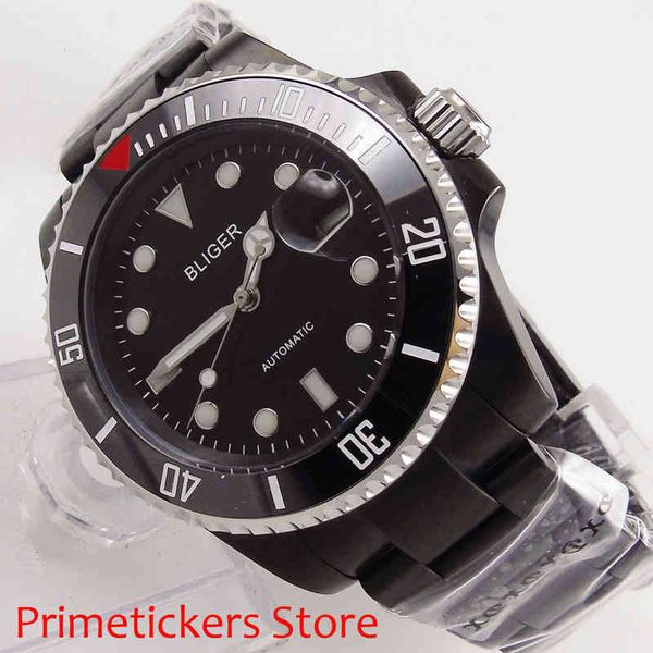 black mm blister dial 40 ceramic rotary light-emitting sapphire glass pvd coated case automatic watch clock, Slivery;brown
black mm blister dial 40 ceramic rotary light-emitting sapphire glass pvd coated case automatic watch clock, Slivery;brown