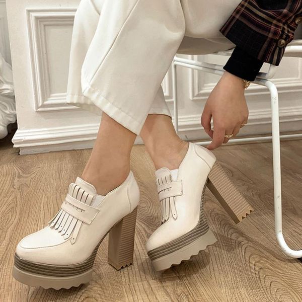 platform fringes slip on chunky high heels vintage woman shoes vintge pumps large size 42 dress, Black
platform fringes slip on chunky high heels vintage woman shoes vintge pumps large size 42 dress, Black