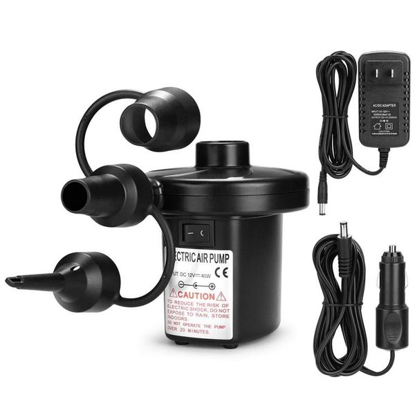 inflatable pump electric air portable quick-fill for pool toys 3nozzles powerful inflator deflator
inflatable pump electric air portable quick-fill for pool toys 3nozzles powerful inflator deflator
