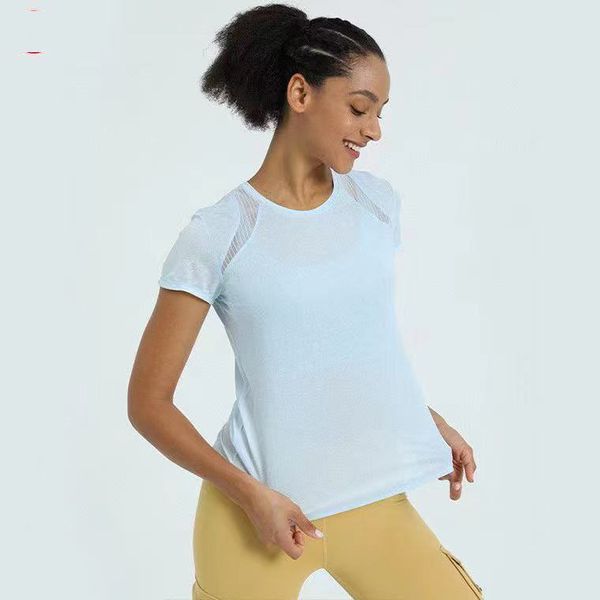 lu yoga high-quality breathable loose quick-dry short-sleeved yoga clothing beauty back chuck dance training running sports fitness clothes
lu yoga high-quality breathable loose quick-dry short-sleeved yoga clothing beauty back chuck dance training running sports fitness clothes