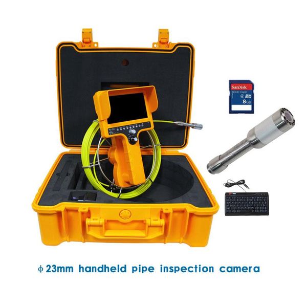 cameras 23mm hd camera 512hz tramsmitter built-in 7" monitor drain sewer pipe inspection system with dvr meter counter keyboard
cameras 23mm hd camera 512hz tramsmitter built-in 7" monitor drain sewer pipe inspection system with dvr meter counter keyboard