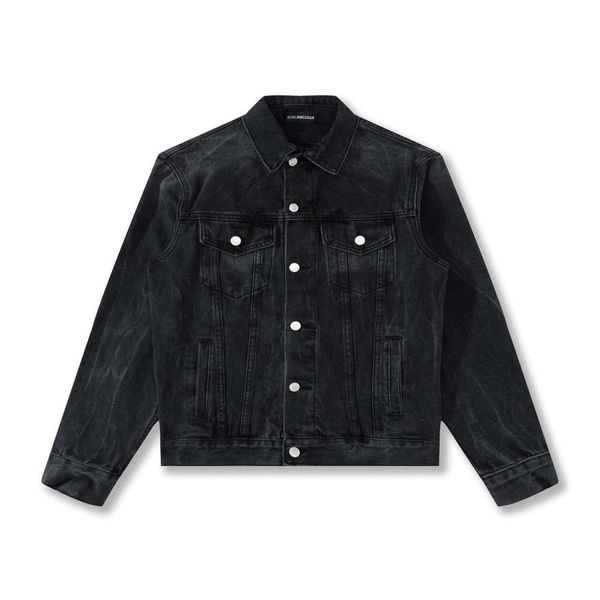 the new trend paris dissolves smiling face glossy printing to make old denim clothes for men and women couples jackets, Black;brown
the new trend paris dissolves smiling face glossy printing to make old denim clothes for men and women couples jackets, Black;brown