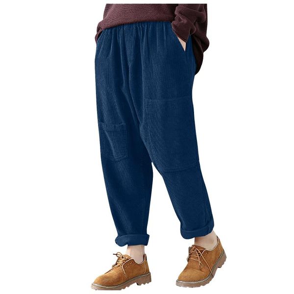 women's pants & capris vinatge corduroy loose multi-pocket harem female stretch waistline solid color large size trousers e, Black;white
women's pants & capris vinatge corduroy loose multi-pocket harem female stretch waistline solid color large size trousers e, Black;white