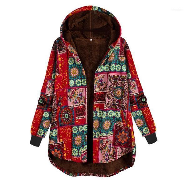 women's down & parkas winter jacket women plus size ethnic print hooded thicken coat outwear long female snow 8m31, Black
women's down & parkas winter jacket women plus size ethnic print hooded thicken coat outwear long female snow 8m31, Black