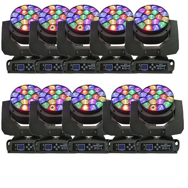 effects 10pcs/lot zoom led 19*15w moving head light beam bee eye wash 19pcs rgbw 4 in1 luces professional stage dj disco dmx lighting
effects 10pcs/lot zoom led 19*15w moving head light beam bee eye wash 19pcs rgbw 4 in1 luces professional stage dj disco dmx lighting