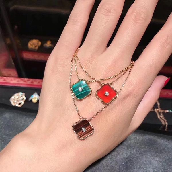 s925 silver with diamonds clover necklace classic fashion women's clavicle chain four leaf pendant necklaces jewelry gold rose highly q
s925 silver with diamonds clover necklace classic fashion women's clavicle chain four leaf pendant necklaces jewelry gold rose highly q