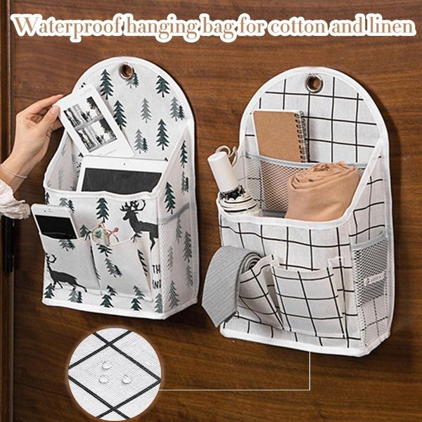 storage bags pockets cute wall hanging bag linen clothes organizer closet children room pouch home #t2p
storage bags pockets cute wall hanging bag linen clothes organizer closet children room pouch home #t2p