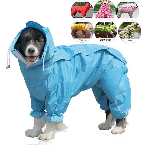 dog apparel hoody waterproof rain large raincoat pet clothes jumpsuit jackets coat for medium small
dog apparel hoody waterproof rain large raincoat pet clothes jumpsuit jackets coat for medium small