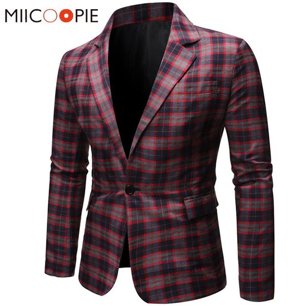 plaid printed red blazer men casual one button wedding dress masculino slim fit formal veste costume business mens jacket men's suits &, White;black
plaid printed red blazer men casual one button wedding dress masculino slim fit formal veste costume business mens jacket men's suits &, White;black