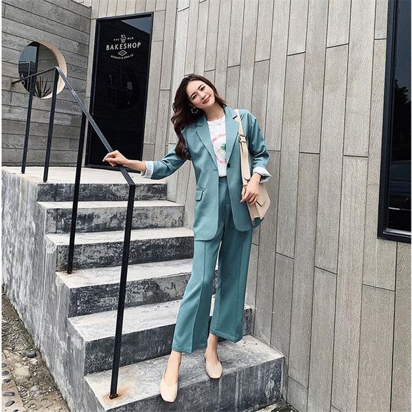 alien kitty office ladies autumn solid elegant blazers+straight ankle-length pants feminine suit all match women two pieces sets women', White
alien kitty office ladies autumn solid elegant blazers+straight ankle-length pants feminine suit all match women two pieces sets women', White