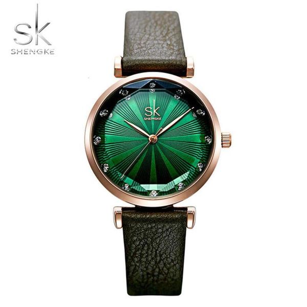7a+shengke womens watches quartz movement ladies wristwatch leather strap for women fashion analog dial pin buckle wristwatches watch swiss, Slivery;brown
7a+shengke womens watches quartz movement ladies wristwatch leather strap for women fashion analog dial pin buckle wristwatches watch swiss, Slivery;brown