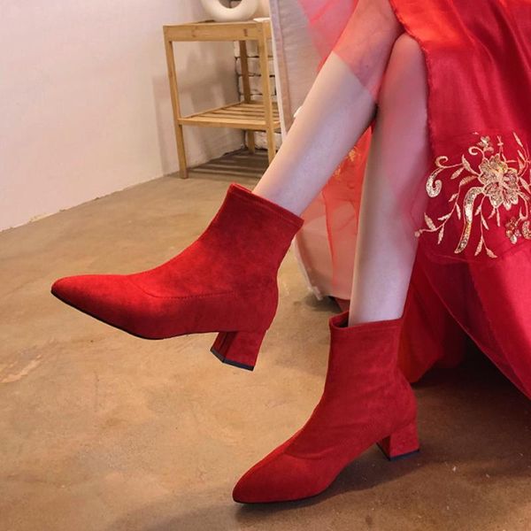 boots women party pumps mid heels warm 2021 winter designer shoes chunky suede slip-on fashion snow lady zapatos, Black
boots women party pumps mid heels warm 2021 winter designer shoes chunky suede slip-on fashion snow lady zapatos, Black