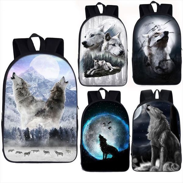 cool animal wolf howling moon backpack women men rucksack children school bags for teenager backpacks kids book bag
cool animal wolf howling moon backpack women men rucksack children school bags for teenager backpacks kids book bag