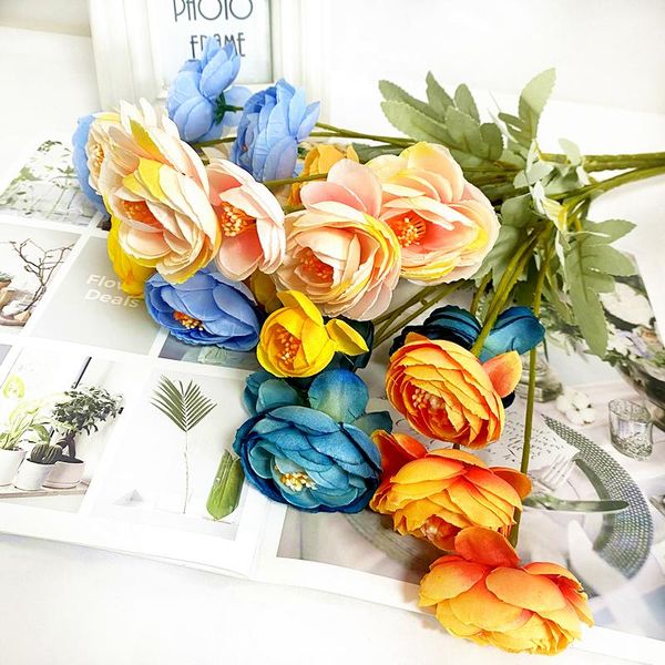 decorative flowers & wreaths 1pcs simulation flower four dew lotus bouquet wedding props home decoration artificial fake plant
decorative flowers & wreaths 1pcs simulation flower four dew lotus bouquet wedding props home decoration artificial fake plant