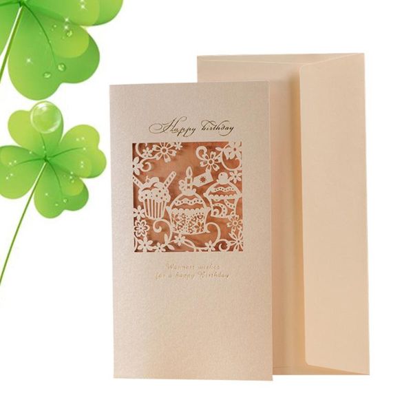 greeting cards 2 pcs/pack cut bronzing birthday blessing baby shower invitation with flower hollow favors cardstock
greeting cards 2 pcs/pack cut bronzing birthday blessing baby shower invitation with flower hollow favors cardstock