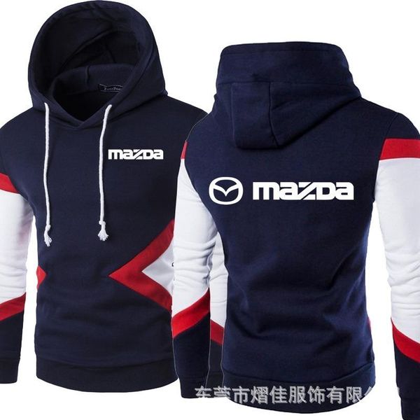 men's hoodies & sweatshirts 2021 mazda men harajuku male fleece sportwear fashion pullover patchwork casual zipper clothing, Black
men's hoodies & sweatshirts 2021 mazda men harajuku male fleece sportwear fashion pullover patchwork casual zipper clothing, Black