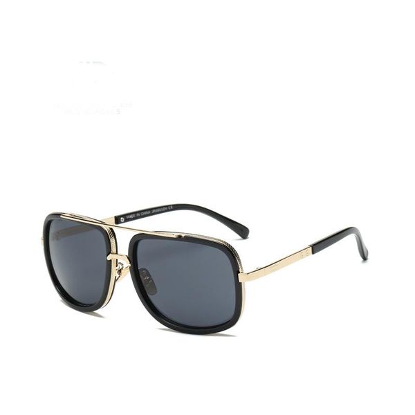fashion sunglasses frames large frame pc men's and women's street po net red metal, Black
fashion sunglasses frames large frame pc men's and women's street po net red metal, Black