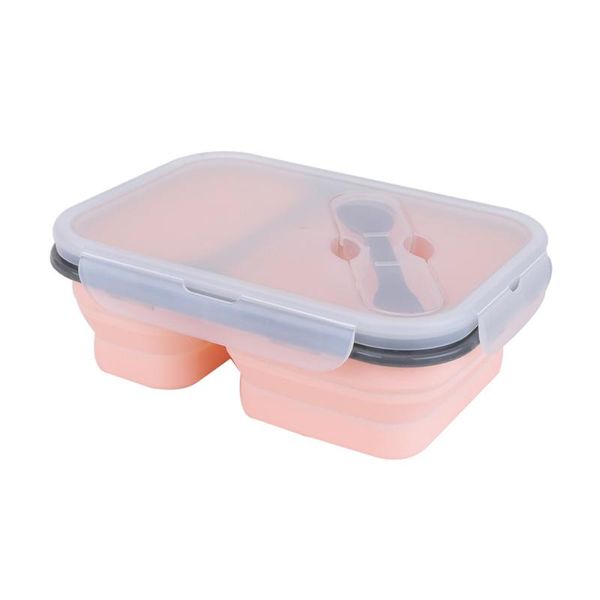 dinnerware sets 2 cells 800-1000ml silicone collapsible portable lunch box microwave oven bowl folding storage container
dinnerware sets 2 cells 800-1000ml silicone collapsible portable lunch box microwave oven bowl folding storage container