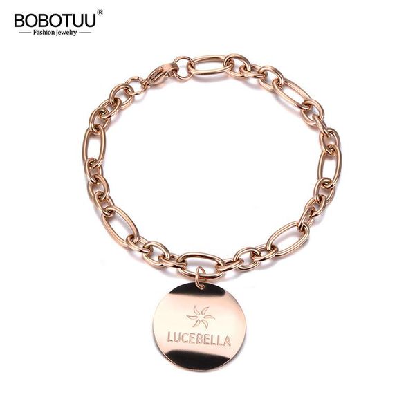 trendy bohemia style tag charm bracelet jewelry titanium stainless steel chain & link office for women bb19061 link,, Black
trendy bohemia style tag charm bracelet jewelry titanium stainless steel chain & link office for women bb19061 link,, Black
