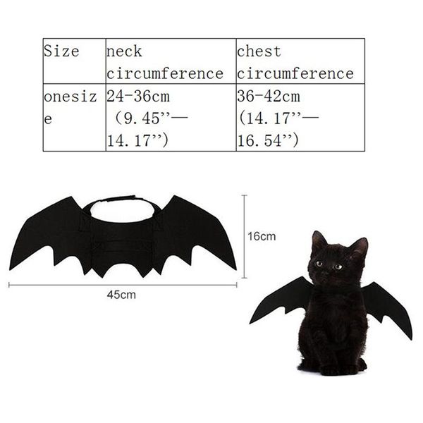 cat costumes halloween pet dog bat wings vampire black cute dress costume cosplay clothing
cat costumes halloween pet dog bat wings vampire black cute dress costume cosplay clothing