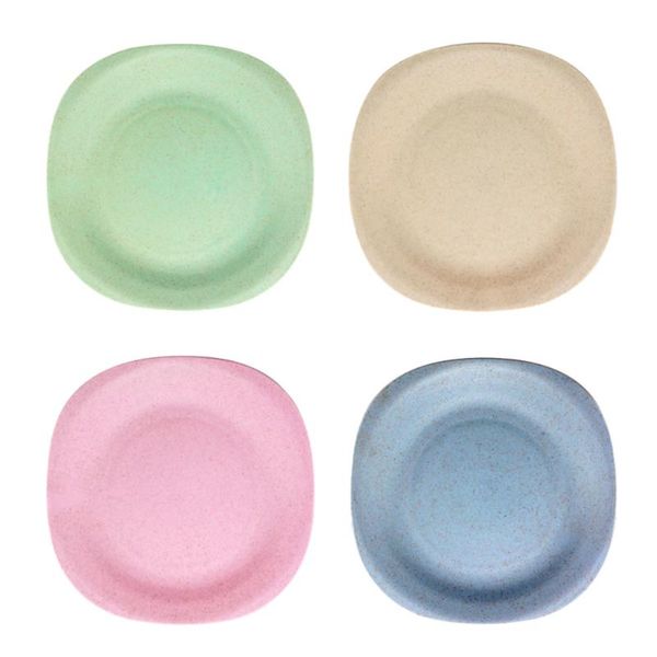 dishes & plates 4pcs wheat straw snack plate chic household dish stylish fruit tray for living room home (blue)
dishes & plates 4pcs wheat straw snack plate chic household dish stylish fruit tray for living room home (blue)