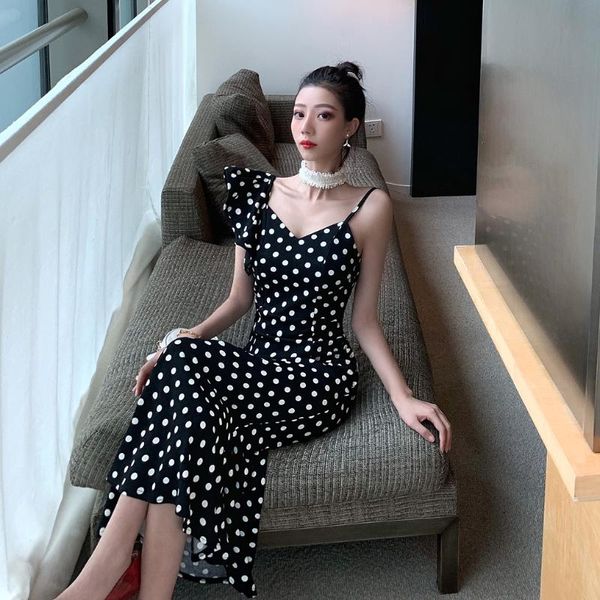 casual dresses 45 summer product 274 # to film the very women's french name yuan one shoulder lace dress harness wave point, Black;gray
casual dresses 45 summer product 274 # to film the very women's french name yuan one shoulder lace dress harness wave point, Black;gray
