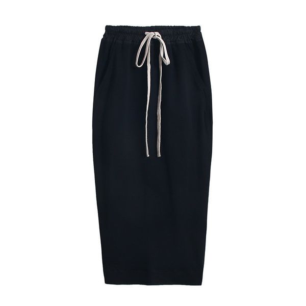 2020 women's bag buttock lace up mid length slim ro drawstring back split knitted sweater skirt, Black
2020 women's bag buttock lace up mid length slim ro drawstring back split knitted sweater skirt, Black