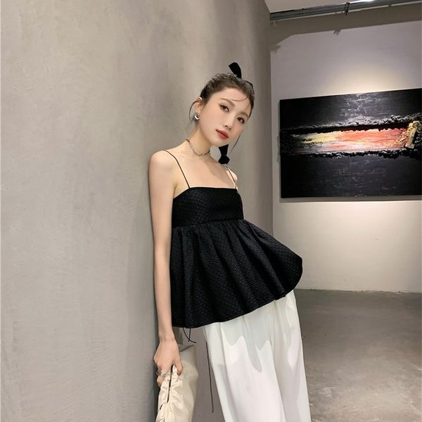 women's tanks & camis texture puffy black tie back spaghetti strap summer cami women casual fashion designer tube 0a0d, White
women's tanks & camis texture puffy black tie back spaghetti strap summer cami women casual fashion designer tube 0a0d, White