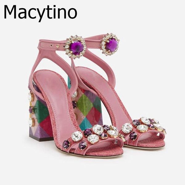 luxury hand made women sandal 10cm high heel sandals pearl dec buckle square summer shoes wedding ladies woman, Black
luxury hand made women sandal 10cm high heel sandals pearl dec buckle square summer shoes wedding ladies woman, Black