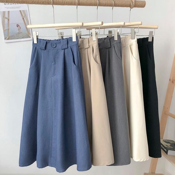skirts women's clothing spring and autumn mid-length a-line skirt womens, Black
skirts women's clothing spring and autumn mid-length a-line skirt womens, Black