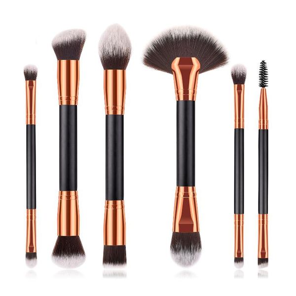 makeup brushes saiantth 6pcs double head dual use portable wood aluminum handle set fan shape loose powder eyeshadow foundation
makeup brushes saiantth 6pcs double head dual use portable wood aluminum handle set fan shape loose powder eyeshadow foundation