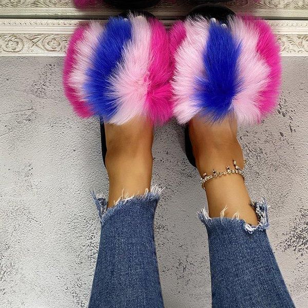 women fur slippers women's slides flip flops beach plush fluffy furry designer sandal 2021, Black
women fur slippers women's slides flip flops beach plush fluffy furry designer sandal 2021, Black