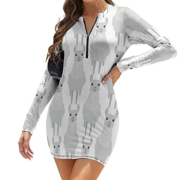 casual dresses alpaca dress long sleeve polyester girl bodycon autumn wholesale elegant printed one-piece, Black;gray
casual dresses alpaca dress long sleeve polyester girl bodycon autumn wholesale elegant printed one-piece, Black;gray