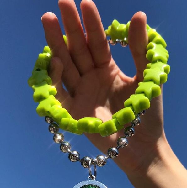 chokers colors fashion stars choker necklaces for women punk resin strand side chain bohemian female party statement jewelry, Golden;silver
chokers colors fashion stars choker necklaces for women punk resin strand side chain bohemian female party statement jewelry, Golden;silver