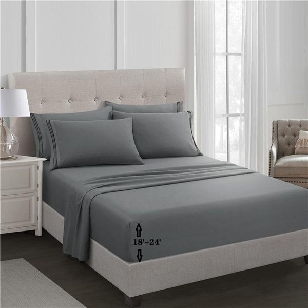 bedding sets deep bed sheet 4/6 piece set embroidered pure color bedsheets modern minimalist sanding craft 12-color home furnishing
bedding sets deep bed sheet 4/6 piece set embroidered pure color bedsheets modern minimalist sanding craft 12-color home furnishing
