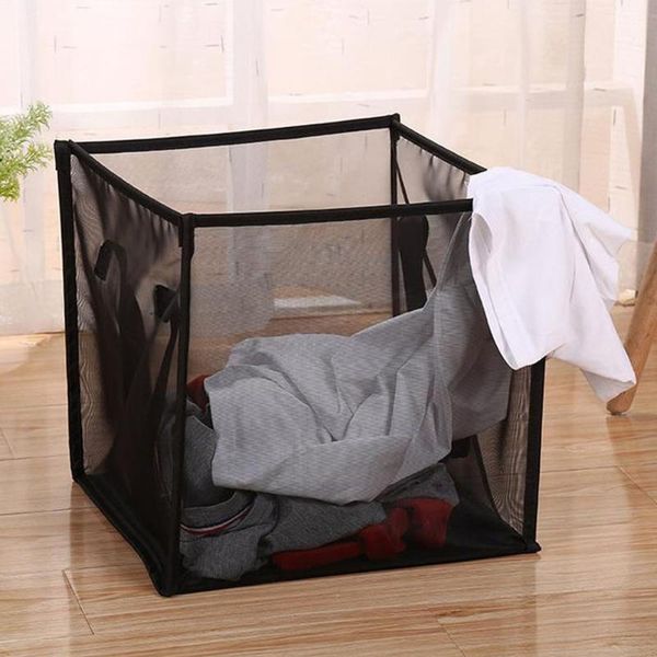 clothing & wardrobe storage mesh laundry hamper with handles collapsible portable clothes baskets bag for dirty underwear container bin
clothing & wardrobe storage mesh laundry hamper with handles collapsible portable clothes baskets bag for dirty underwear container bin