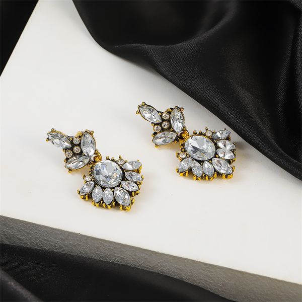 yamog european women diamond flowers charm earrings female alloy ellipse water drop ear studs for party dress sweater wear earring jewelry a, Golden
yamog european women diamond flowers charm earrings female alloy ellipse water drop ear studs for party dress sweater wear earring jewelry a, Golden