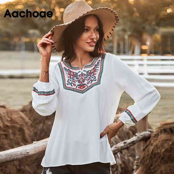 elegant floral embroidery white blouse women lantern long sleeve vintage female shirt casual ladies blusas mujer 210413
elegant floral embroidery white blouse women lantern long sleeve vintage female shirt casual ladies blusas mujer 210413