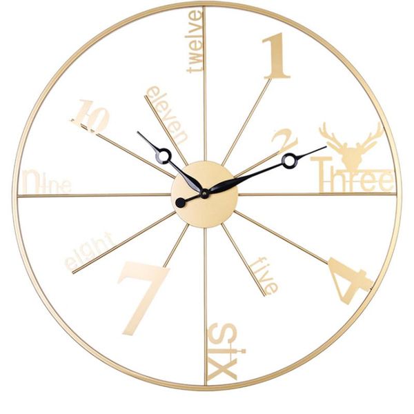 wall clocks clock decoration silent living room personality light luxury hanging watch
wall clocks clock decoration silent living room personality light luxury hanging watch