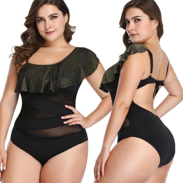 one-piece suits women swimsuit one shoulder solid black backless beachwear swimwear push up monokini bikini bathing plus size l-3xl
one-piece suits women swimsuit one shoulder solid black backless beachwear swimwear push up monokini bikini bathing plus size l-3xl